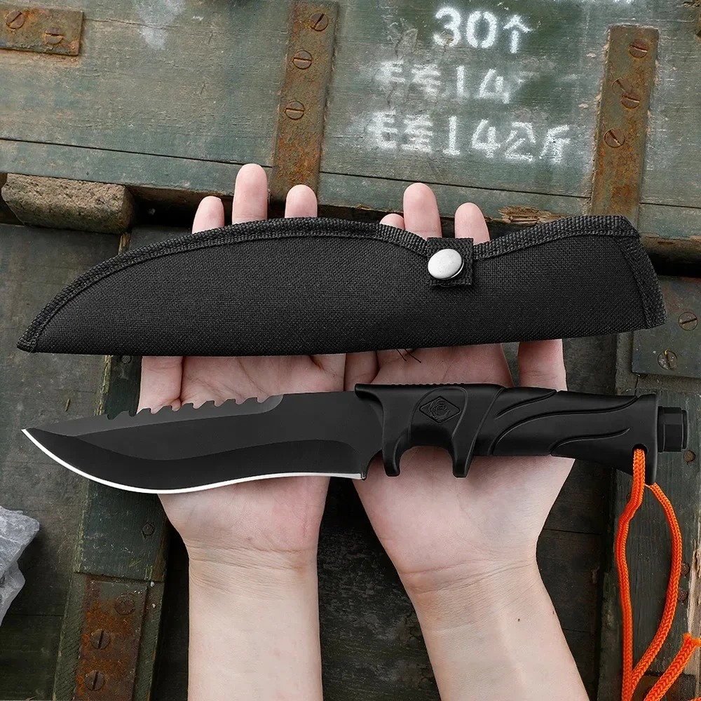 Wielofunkcyjny nóż survivalowy – Edc Carry Fixed Blade Knife recenzja i cena