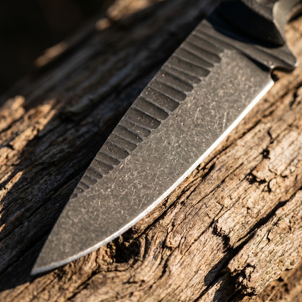 Nóż bushcraftowy full tang z o – Edc Carry Fixed Blade Knife recenzja i cena