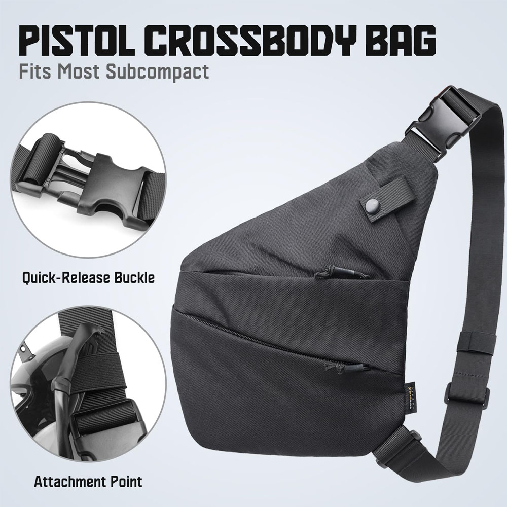 Taktyczna ukryta torba do nosz – Edc Carry Handgun recenzja i cena