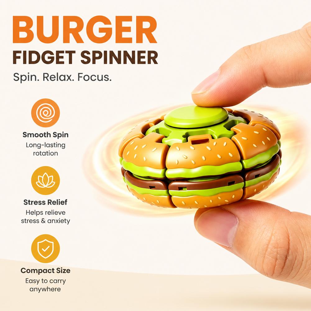 Humburger Fidget Spinner Zabaw – Fidget Spinner Bearing recenzja i cena