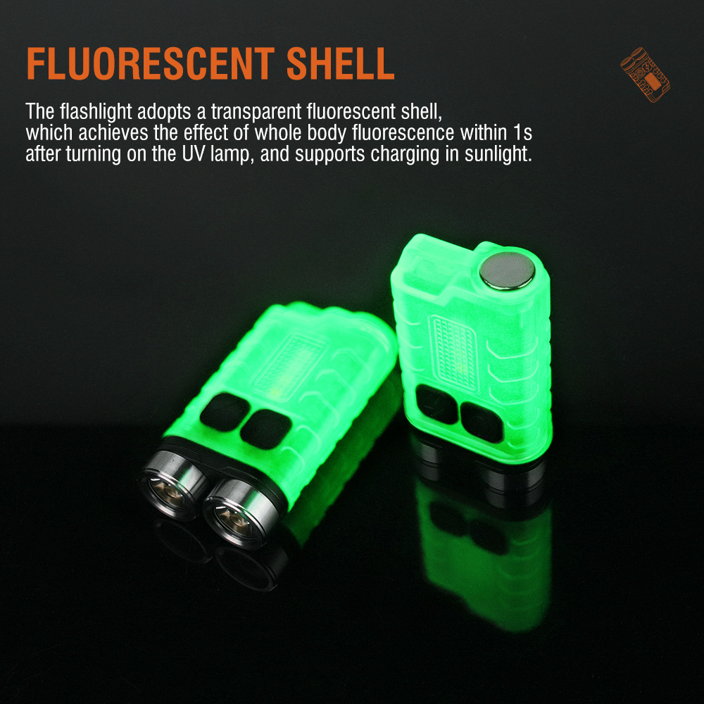 Latarka EDC V3 Mini Brelok 900 – Keychain Flashlight recenzja i cena