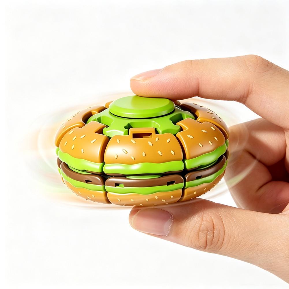 Burger Gyroskop Zabawka Antyst – Fidget Spinner Bearing recenzja i cena