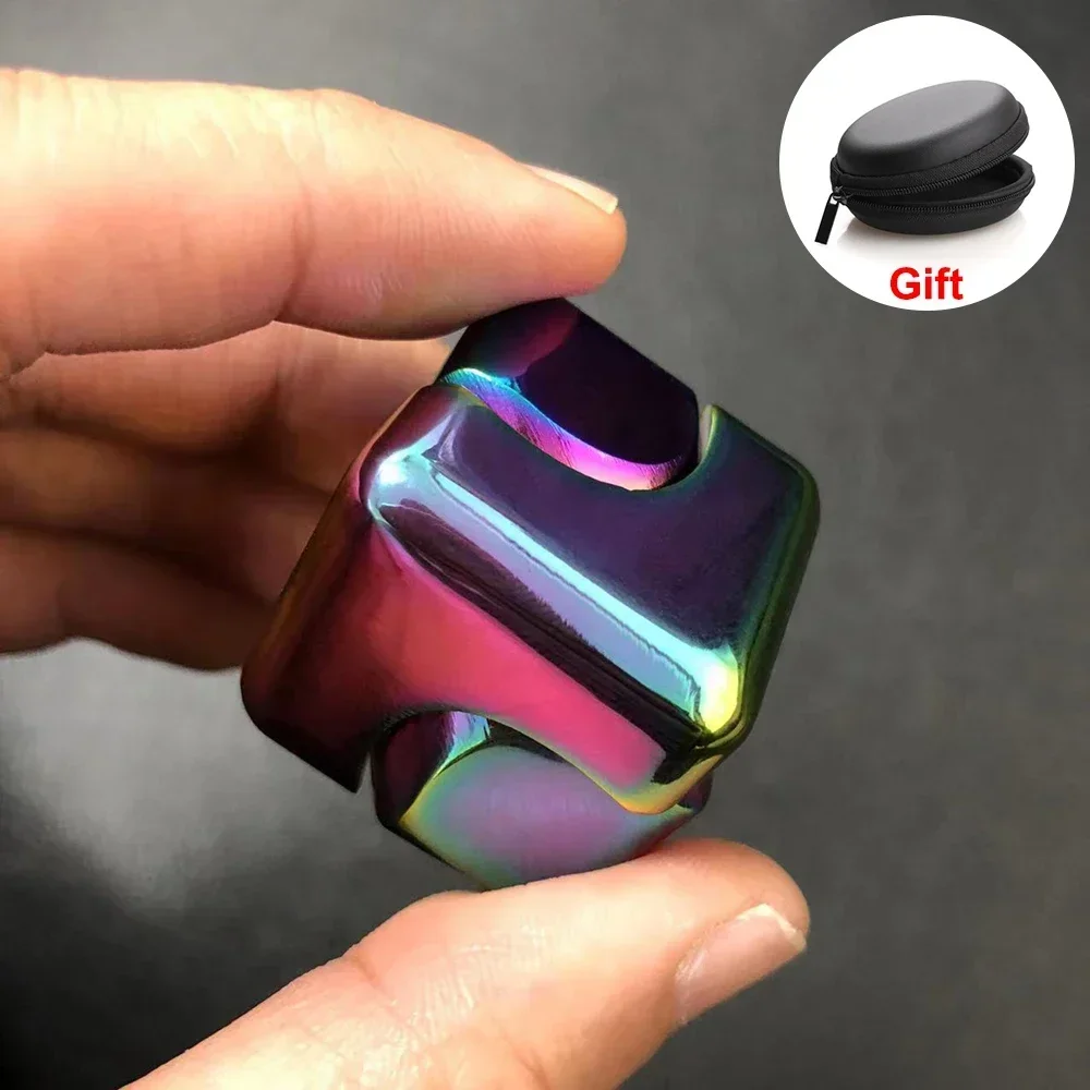 Metalowa kostka obrotowy żyros – Fidget Spinner Bearing recenzja i cena