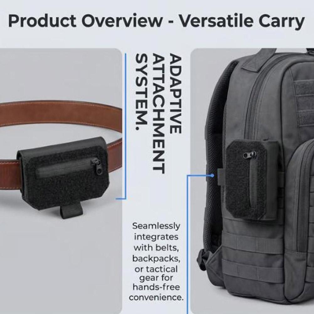 Kompaktowa saszetka na pasek,  – Edc Everyday Carry recenzja i cena