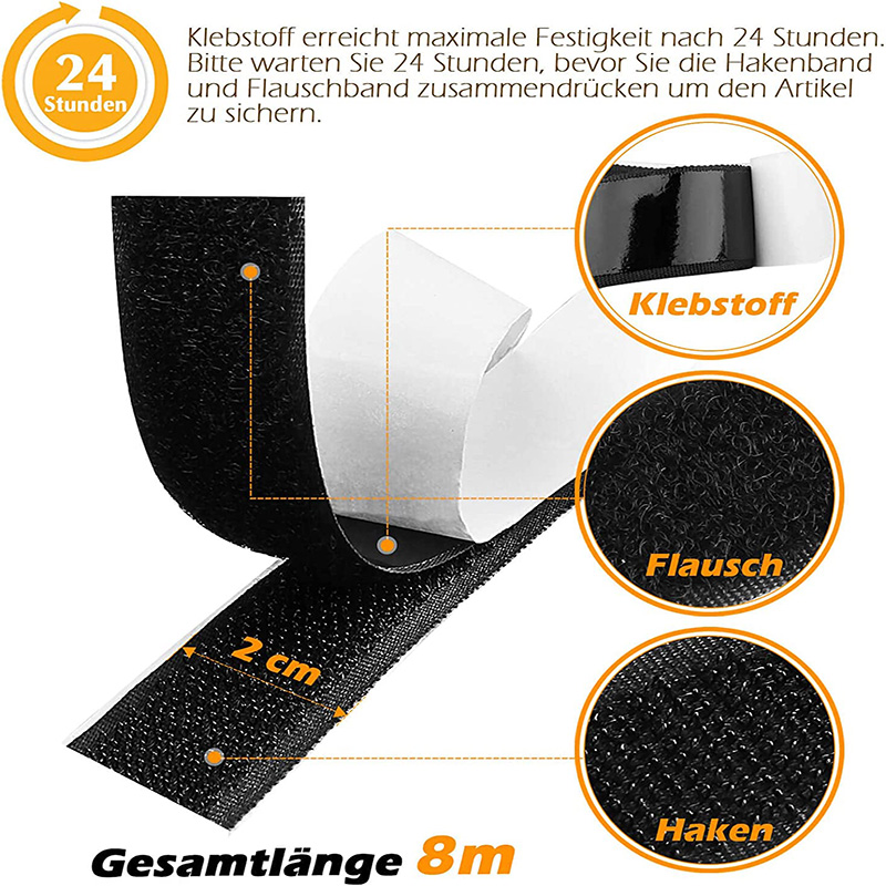 1/3/5M mocna samoprzylepna taś – Gear Tie Reusable recenzja i cena