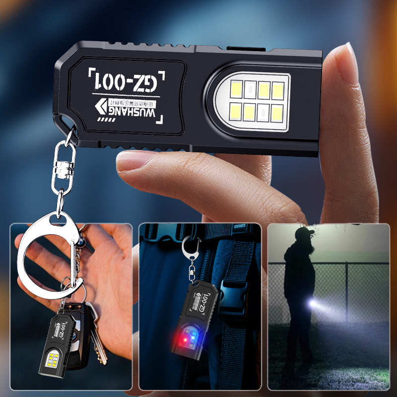 Przenośna latarka LED COB na b – Keychain Flashlight recenzja i cena