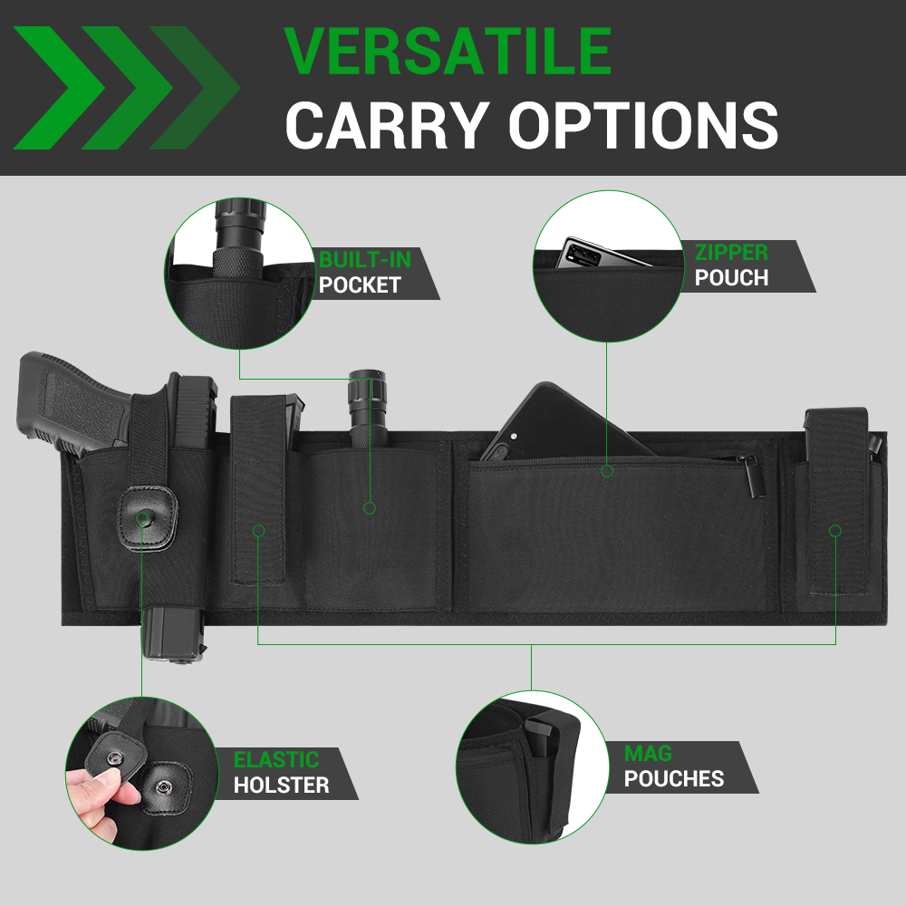 Kabura na brzuch, kabura do uk – Edc Carry Handgun recenzja i cena